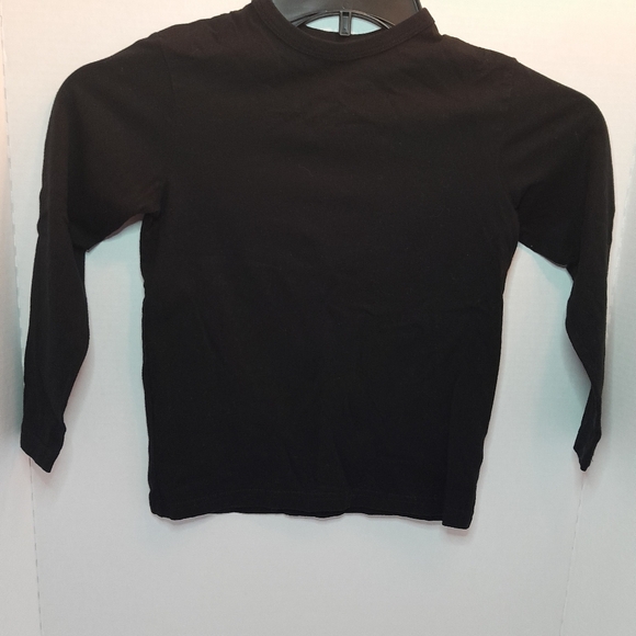 2 Pack Children's Plain Black Long Sleeve Tshirt And Kids Headquarters Top Dog 6 - Picture 7 of 12